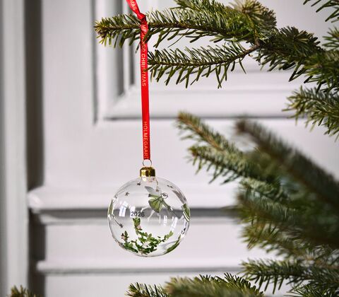 Holmegaard Christmas 2026 årets julekugle Ø 8 cm
