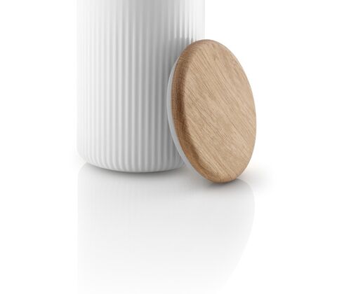 Eva Trio Legio Nova opbevaringskrukke hvid 1 liter