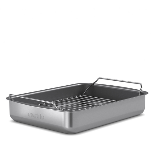 Eva Trio Professionel bradepande med keramisk belægning med rist 30x22 cm