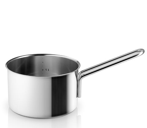 Eva Trio Recycled Stainless Steel grydesæt inklusiv pastaindsats 4 dele