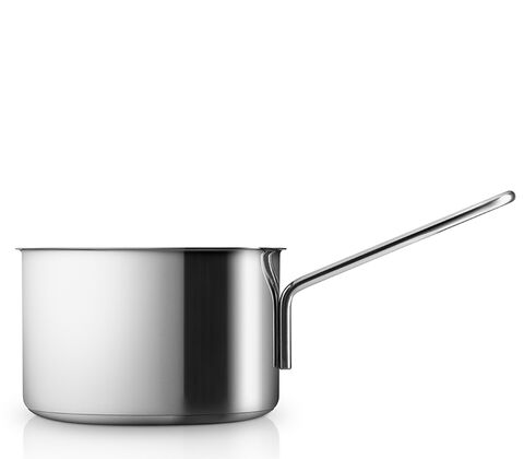 Eva Trio Recycled Stainless Steel grydesæt inklusiv pastaindsats 4 dele