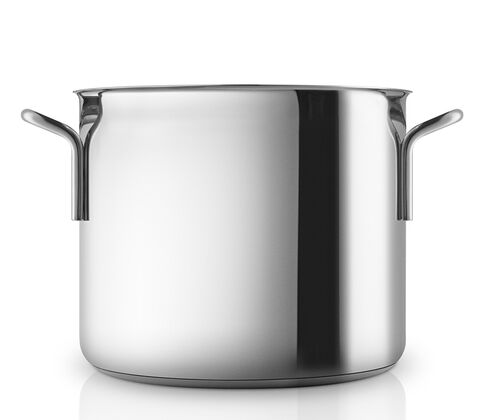 Eva Trio Recycled Stainless Steel grydesæt inklusiv pastaindsats 4 dele