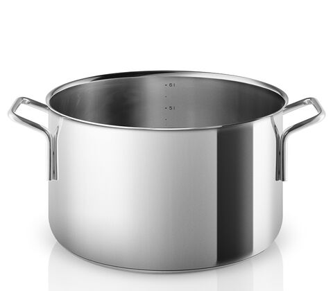 Eva Trio Recycled Stainless Steel gryde uden belægning 6,5 liter