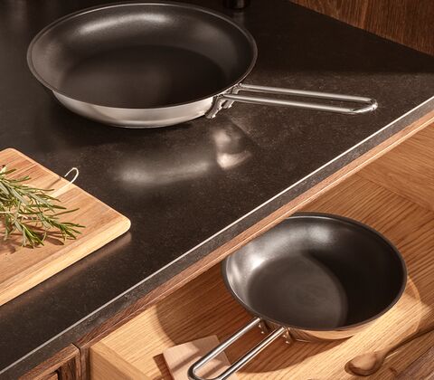 Eva Trio Stainless Steel Slip-let stegepande Ø20 cm