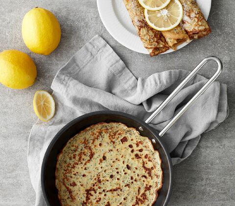 Eva Trio Stainless Steel Slip-let stegepande Ø24 cm