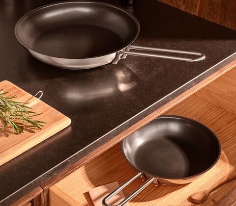 Eva Trio Stainless Steel Slip-let stegepande Ø24 cm