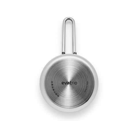  Eva Trio Recycled Stainless Steel grydesæt stål 1,1 + 2,2 + 3,6 liter