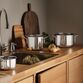  Eva Trio Recycled Stainless Steel grydesæt stål 1,1 + 2,2 + 3,6 liter