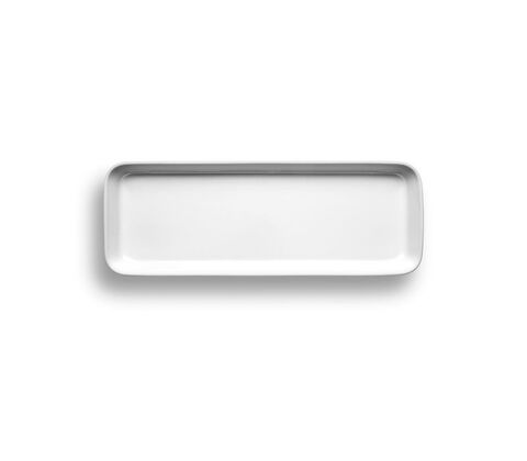 Eva Trio Legio Nova serveringsfad hvid 37x13 cm