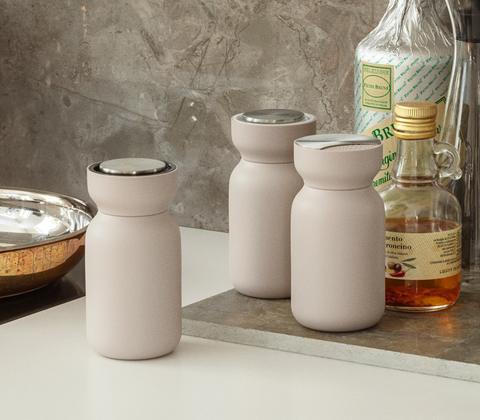 Eva Solo Sapor peberkværn sand H15 cm