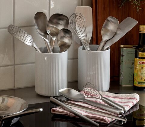 Eva Trio Green Tools grydeske rustfrit stål L 28,5 cm