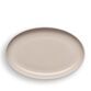 Eva Trio Legio Nova Palette oval tallerken beige Ø 24,5 cm