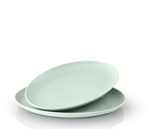 Eva Trio Legio Nova Palette oval tallerken mint Ø 24,5 cm