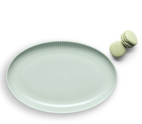 Eva Trio Legio Nova Palette oval tallerken mint Ø 24,5 cm