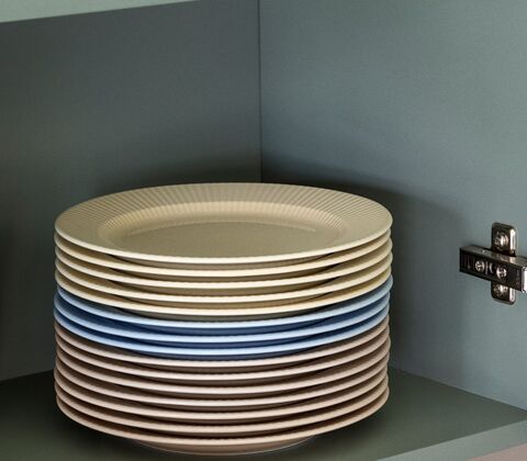Eva Trio Legio Nova Palette frokosttallerken blå Ø 22 cm