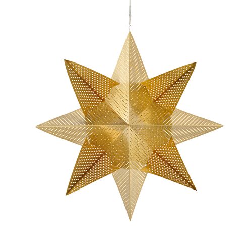 Sirius Lene stjerne guld Ø33 cm
