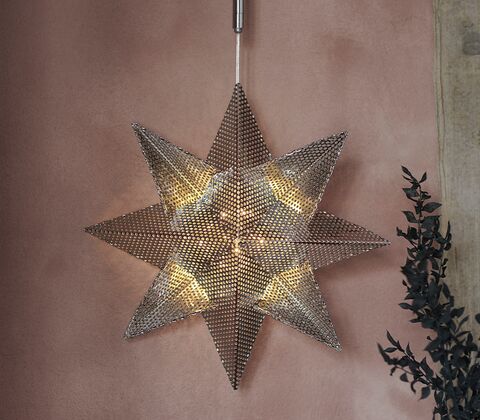 Sirius Lene stjerne. sølv Ø33 cm