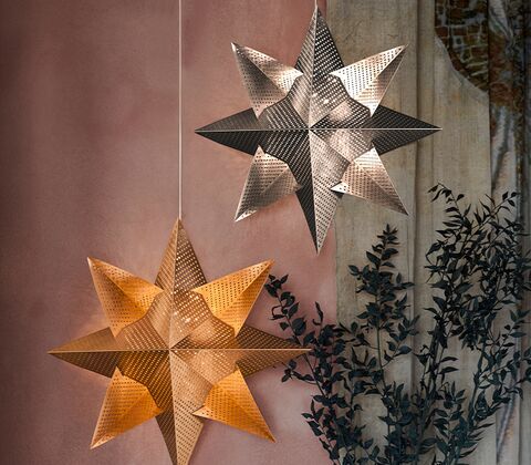 Sirius Lene stjerne. sølv Ø33 cm