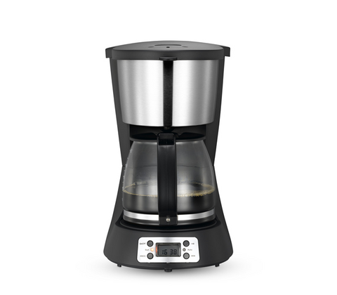 Exido kaffemaskine sort 1,5 liter