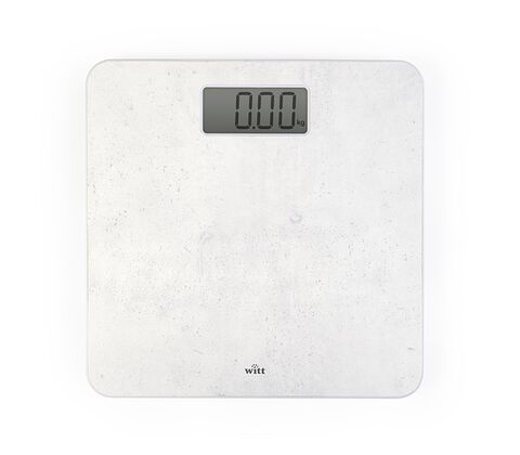 Witt badevægt lys grå max 180 kg