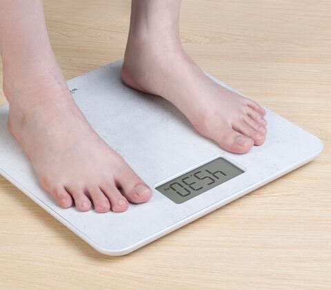 Witt badevægt lys grå max 180 kg