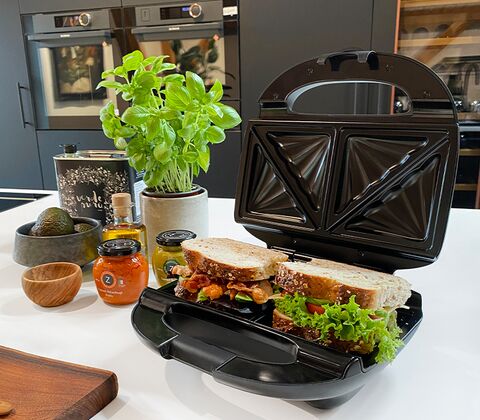 Witt premium Sandwich Maker sandwichtoaster sort 1000 watt