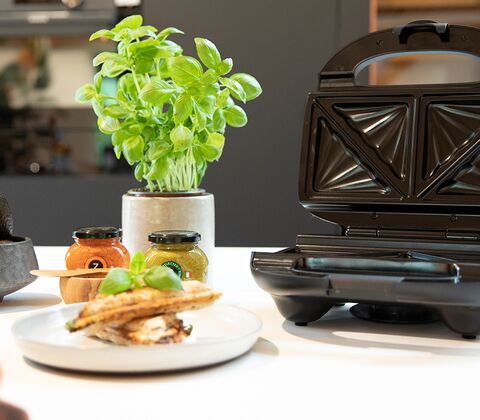 Witt premium Sandwich Maker sandwichtoaster sort 1000 watt