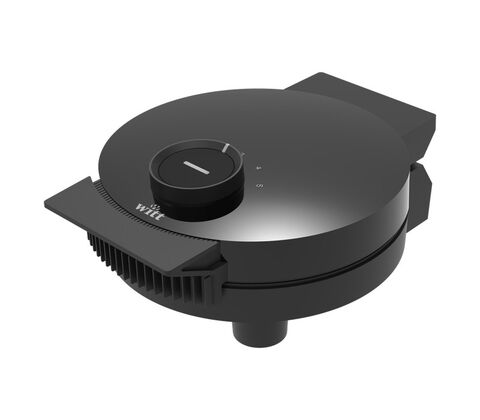 Witt Premium vaffeljern single sort 1000 watt