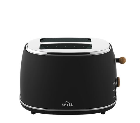 Witt Premium brødrister 2-slicer sort 850 watt
