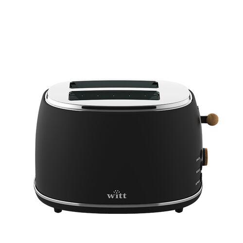 Witt Premium brødrister 2-slicer sort 850 watt