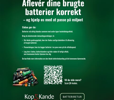 Powerpaq Alkaline LR03 AAA-batteri 10 stk.