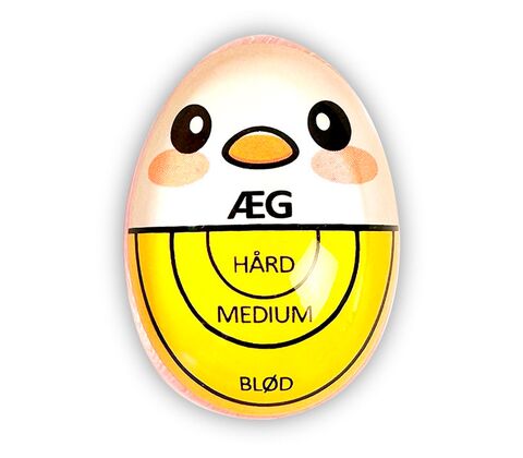 Æggeur med farveindikator