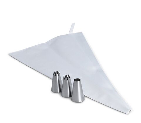 Sprøjtepose 46 cm + 3 tyller