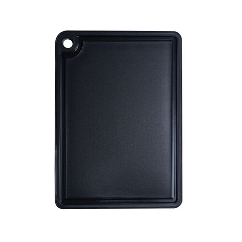 Skærebræt sort plast 35x25 cm