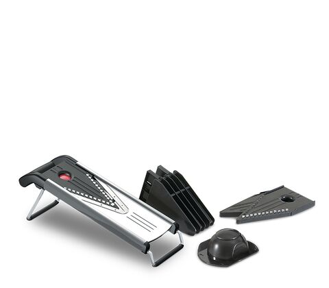 Aldente mandolinjern stål + 5 snitteplader