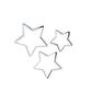 Stjerne udstiksforme 3 stk