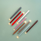Uyuni Lighting LED stagelys 2 stk. dusty green H 25 cm