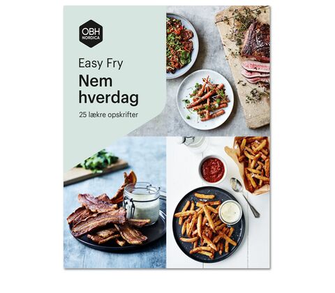 OBH Nordica Easy Fry  - nem hverdag opskriftshæfte