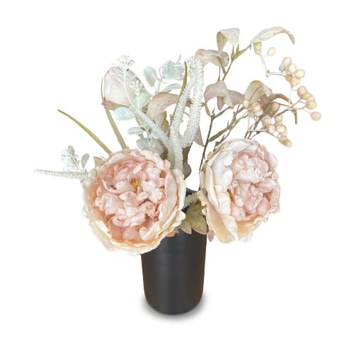 Enjoy evighedsbuket creme H 62 cm