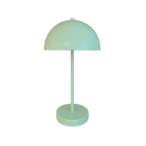 Bordlampe grøn opladeligt med touch H 35 cm