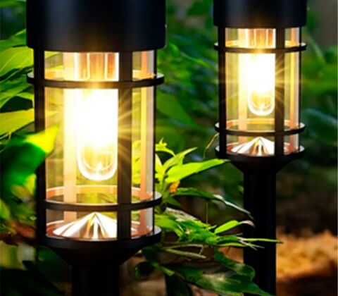 Enjoy solcelle havefakel 2 stk. H 54 cm 