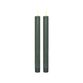 ENJOY LED stagelys 2-pak Ø2,2xH22 cm grøn