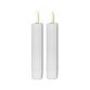 ENJOY LED stagelys 2-pak Ø2,2xH11 cm hvid