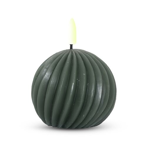 ENJOY LED snoet kugle Ø8x7 cm grøn