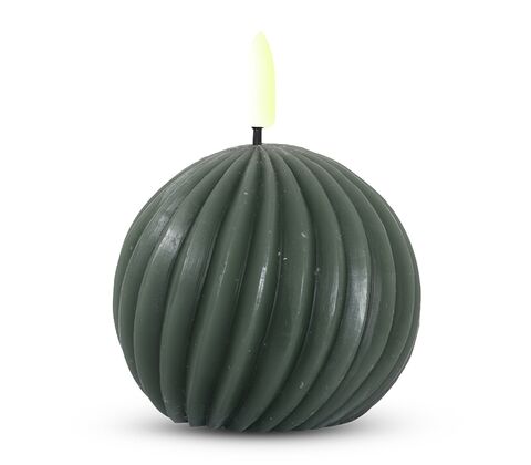 ENJOY LED snoet kugle Ø8x7 cm grøn