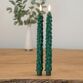 Enjoy LED juletræslys mørkegrøn H 26 cm 2 stk.