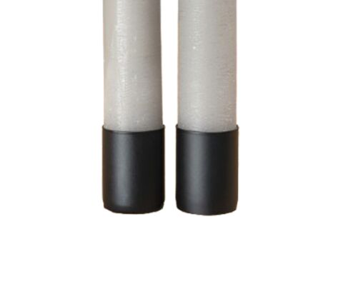 Enjoy magnet lysestage til stagelys sort H2,5 cm 2 stk.