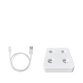 Enjoy LED stagelys genopladelig hvid H 22 cm 4 stk.