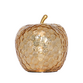 Enjoy LED glas æble guld H 17 cm