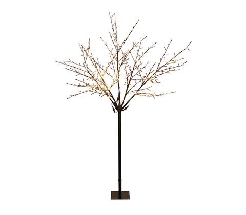 Lystræ med 380 LED lys H 200 cm
